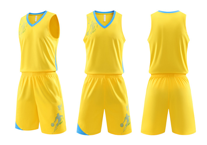 6 Color Basketball Uniform #8042