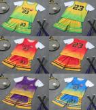 Kids 4 Color Basketball Uniform #YF315