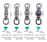 Tuna Longline Leaded Swivels , Saltwater swivel
