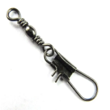 Stainless steel fishing Barrel Swivels with Interlock Snap ,rated from 13 LB to 101 LB