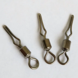 Stainless steel Fishing Rolling Swivels With Side Line Clip ，rated from 29 LB TO 88 LB