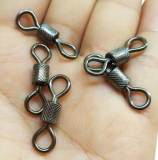 Fishing Impressed rolling swivels, Rated from 7 LB to 285 LB