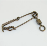Stainless steel Fishing Rolling Swivel with Long line Clips Snap,Sea Fishing Gear