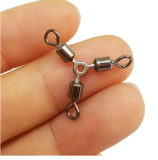 3 Way Fishing swivels O shape rolling swivels,Rated 14 LB to 66 LB