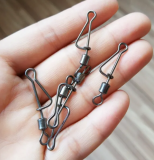 Fishing swivels swing italian snap,Rated from 18LB to 126LB