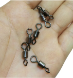 Fishing swivels round and diamond eye rolling swivels,Size 1 to size 12 ,Rated from 13LB TO 88LB