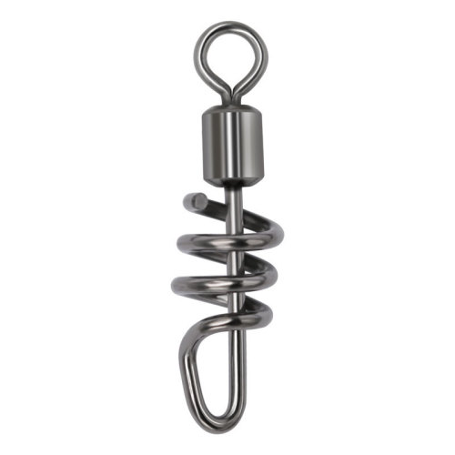Stainless steel fishing rolling swivels with screwed snap ,size 3/0 to size 10 ,rated from 29 LB to 220 LB