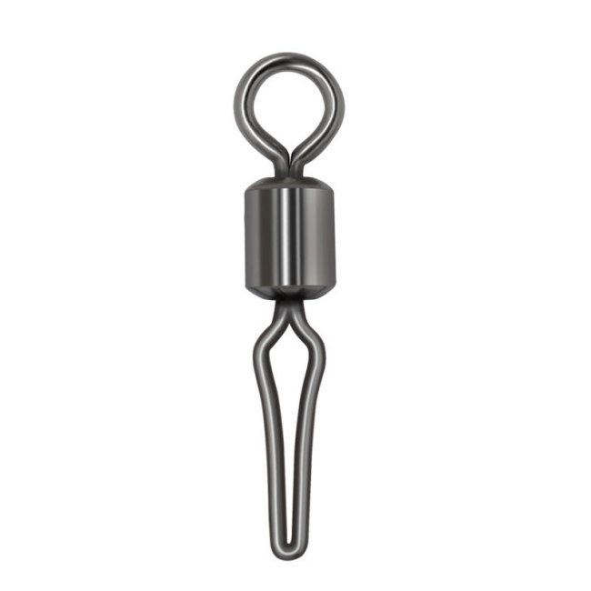 Stainless steel Fishing Rolling Swivels With Side Line Clip ，rated from 29 LB TO 88 LB