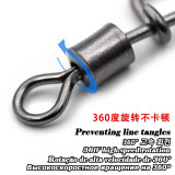 Fishing swivels swing italian snap,Rated from 18LB to 126LB