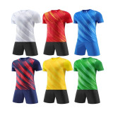 Kids Adult 6 color soccer uniform #5028(LD)