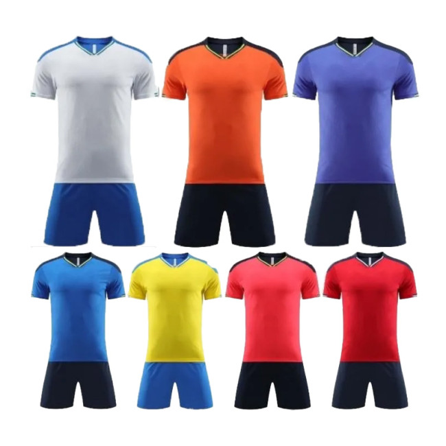 Kids Adult 7 color soccer uniform #5034