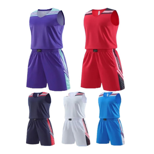 5 Color Basketball Uniform #8039