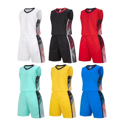6 Color Basketball Uniform #8037