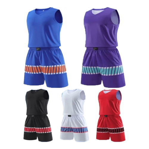 5 Color Basketball Uniform #8041