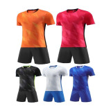 Kids Adult 5 color soccer uniform #5029(LD)