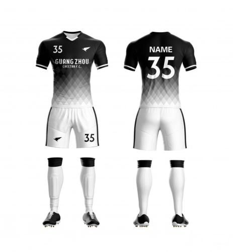 Custom Men Women 6 Color Soccer/Football Uniform sy3033