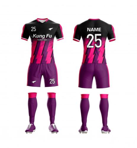 Custom Men Women 5 Color Soccer/Football Uniform sy3034