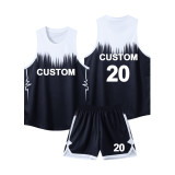Adult/Kids Men Women 6 Color Basketball Uniform Jerseys lieta209