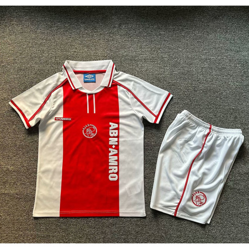 1998 1999 Ajax Home Champions League Edition Kids kit