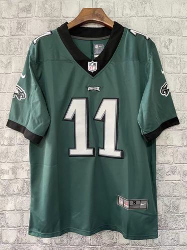 2023 Men‘s Philadelphia Eagles BROWN 11 NFL Jersey