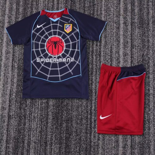 04/05  Atletico Madrid Away  Kids Kit