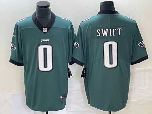 2023 Men‘s Philadelphia Eagles Swift 0 NFL Jersey