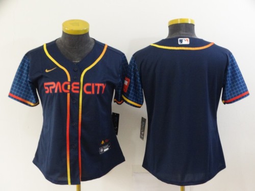 Houston Astros Women's SPACE CITY baseball jersey