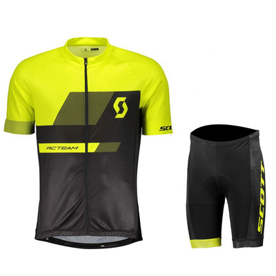 2022 SCOTT Cycling Jersey Clothing Bicycle Short Sleeves