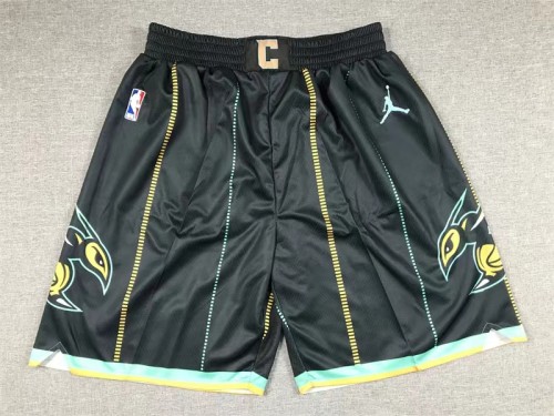 23  season Charlotte Hornets   City version     basketball shorts