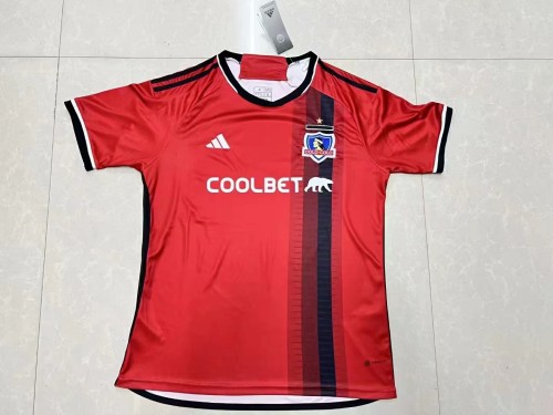 23/24 fan version Adult  Colo Colo away  soccer jersey football shirt