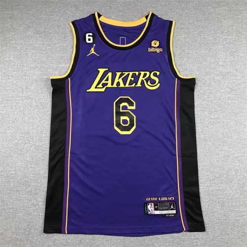 23  season  Los Angeles lakers  James  6  purple