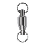Fishing Ball Bearing Swivels with split ring ,Rated from 8 LB TO 130 LB,Saltwater Fishing Tackle