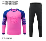 Kids Adult 4 Color Goalkeeper Uniform #8601#8701 (SX)