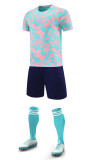 Kids Adult 4 Color  Football Uniform #8001 (BQ)
