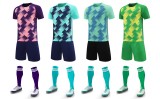 Kids Adult 4 Color  Football Uniform #8010 (BQ)