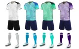 Kids Adult 4 Color  Football Uniform #8006 (BQ)