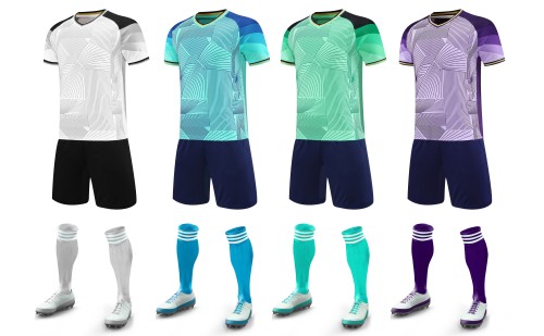 Kids Adult 4 Color  Football Uniform #8006 (BQ)
