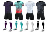 Kids Adult 4 Color  Football Uniform #8009 (BQ)