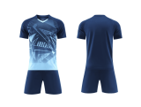 Kids Adult 5 Color  Football Uniform #7302 (jing)