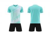 Kids Adult 6 Color  Football Uniform #7301 (jing)