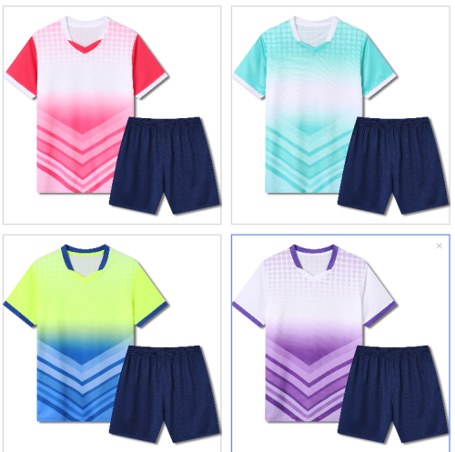 Kids Adult 4 Color Football Uniform #5003 (ZY)