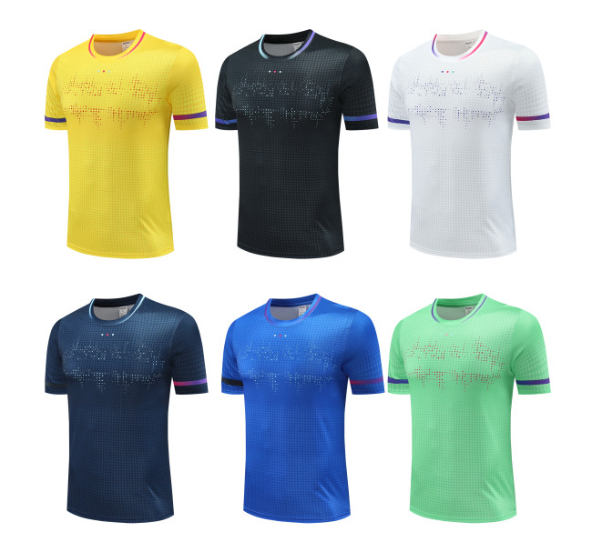 Adult 5 Color Badminton Shirt #S1021 (ZY)