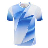 Adult 4 Color Badminton Shirt #S1023(ZY)