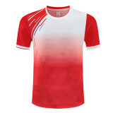 Adult 4 Color Badminton Shirt #S1036 (ZY)
