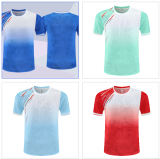 Adult 4 Color Badminton Shirt #S1036 (ZY)