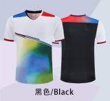 Adult 4 Color Badminton Shirt #S1034 (ZY)