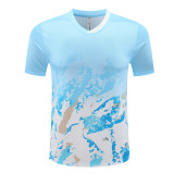 Adult 4 Color Badminton Shirt #S1013(ZY)