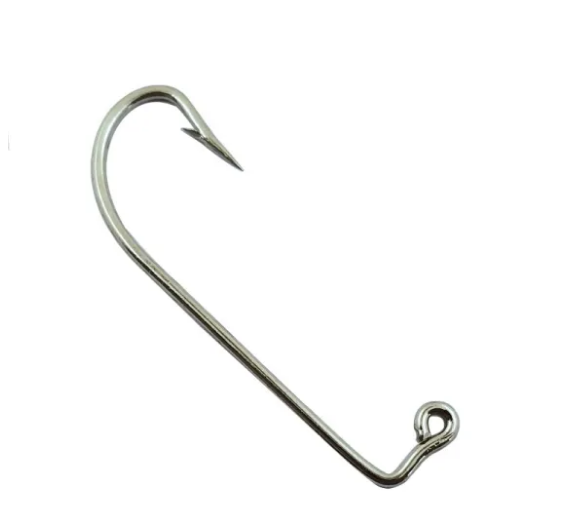 90 Degree Right Angle Hook DIY Homemade Upside Down Single Hook High Carbon Steel Barbed Anti-corrosion Fishhooks