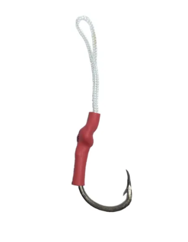 Fishing Assit Hook with Dyneema PE Line, Stainless Steel Hook