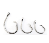 Wire Demon Perfect In Line Wide Gap Circle Hook | Saltwater Freshwater hooks for Tuna, Catfish, Bass and more